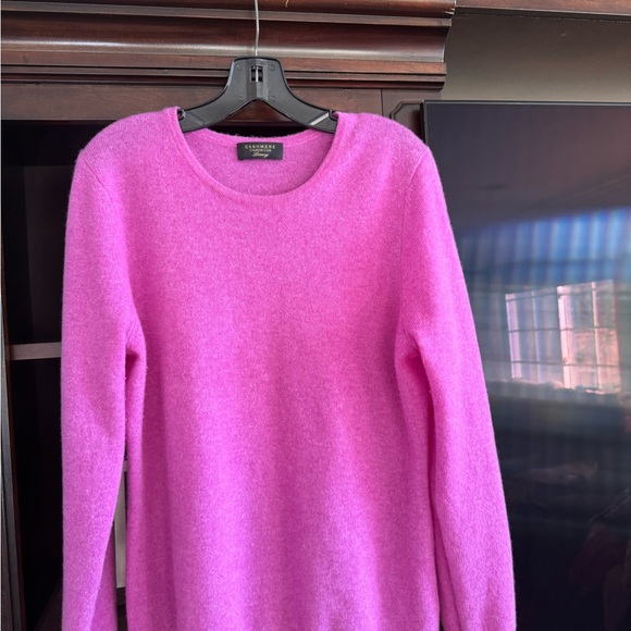 💗 Charter Club Luxury Cashmere Crewneck Sweater | Pink | Women’s Large - Picture 3 of 7